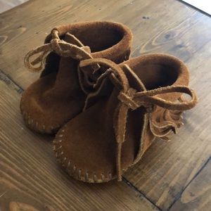 Baby Minnetonka moccasin